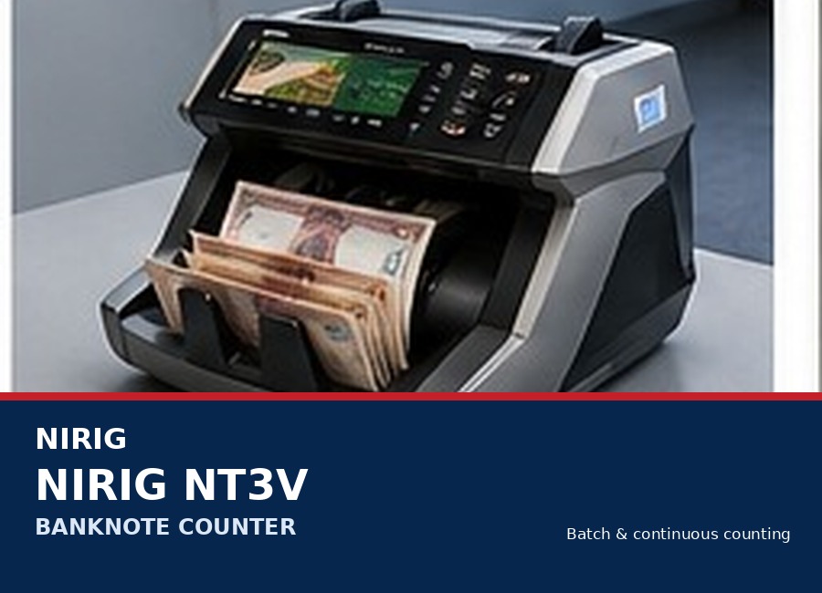 NIRIG NT3V Banknote Counter